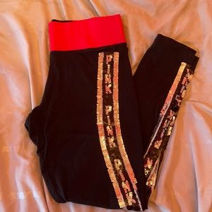 Pink Victoria Secret Yoga Leggings